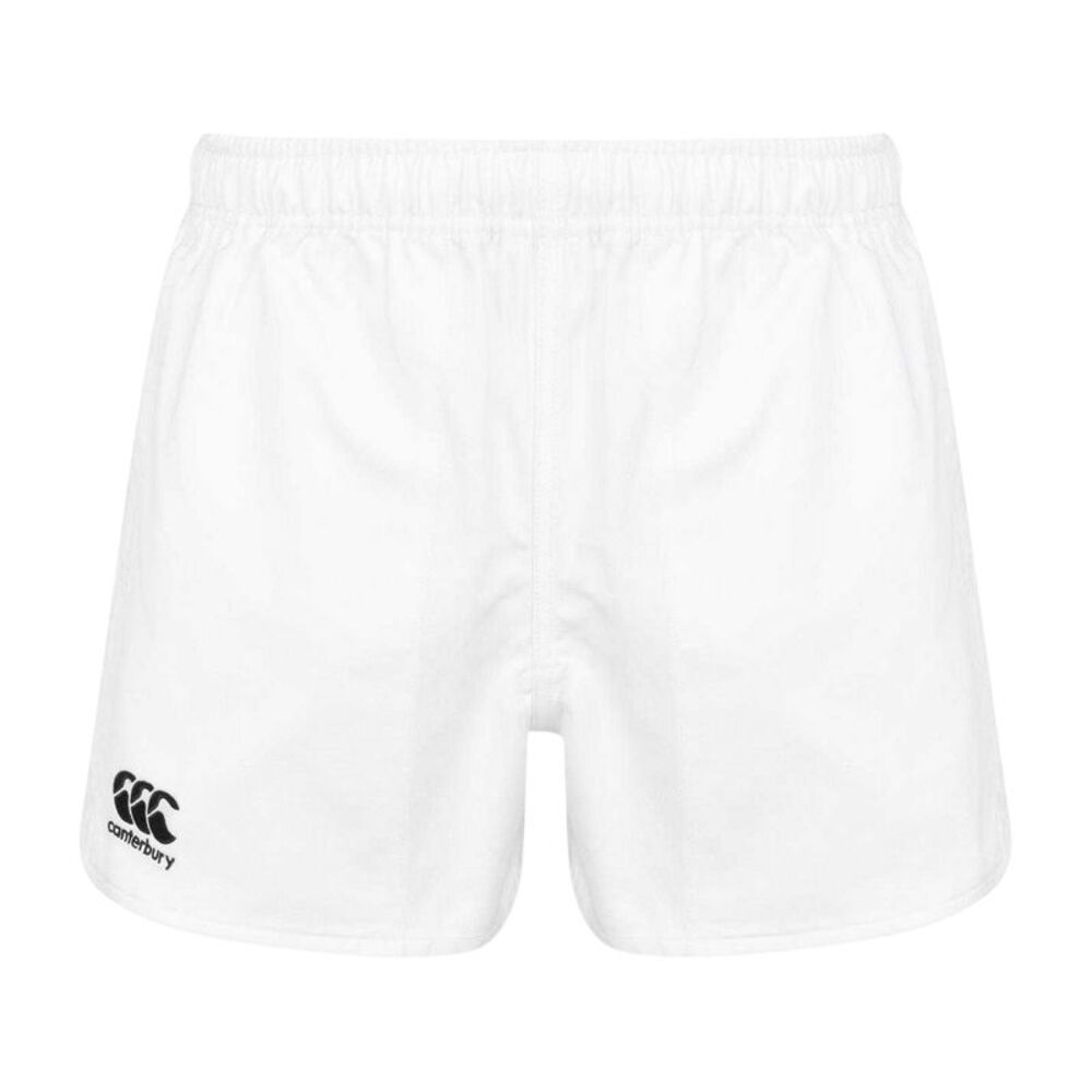 Canterbury Mens Logo Rugby Shorts / White